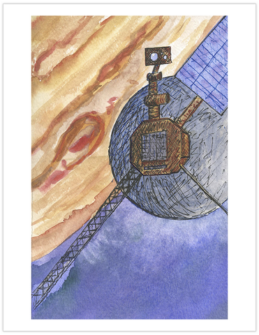 “The Astronaut” Art Print by Sean Greenberg