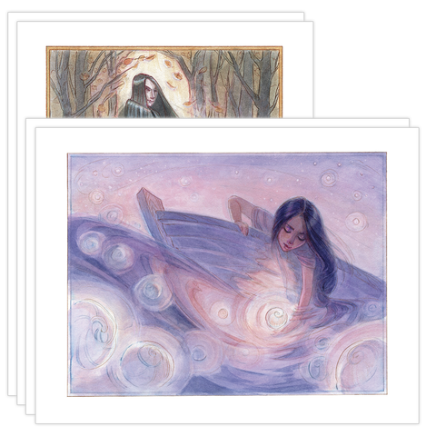Ember Volume 1, Issue 2 Full Illustration Set by Casey Robin