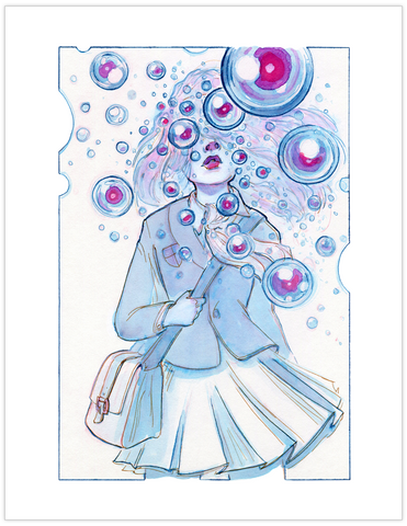 “The Panoptimom” Art Print by Casey Robin