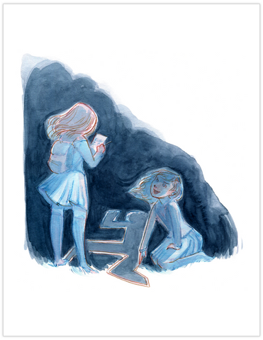 “Vacated Plots” Art Print by Casey Robin